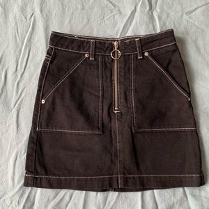 Topshop Moto Mini Skirt